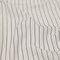 1 Yard Italian White Black Broken Chalk Stripe Stretch Woven Fabric